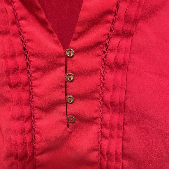 Lot Of 5 Women's Small XS Sheer Dress Shirts Limited Candies Maison d’Amelie - Picture 3 of 16